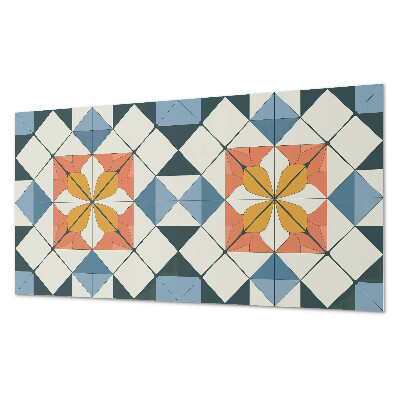 Panel na ścianę Geometryczny wzór kwiatowy