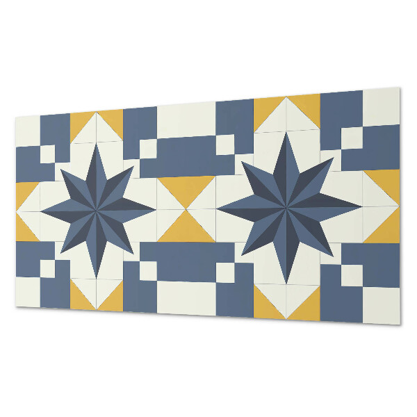 Panel pcv Geometryczny wzór gwiazdy