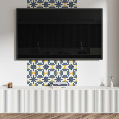 Panel pcv Geometryczny wzór gwiazdy