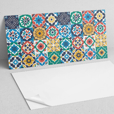 Panel pcv Wzory mozaikowe w układzie