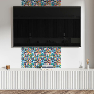 Panel pcv Wzory mozaikowe w układzie