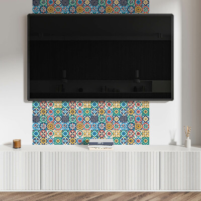 Panel pcv Wzory mozaikowe w układzie