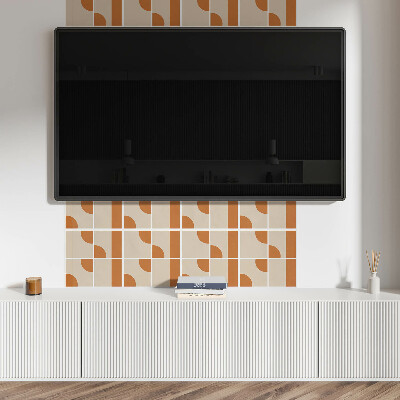 Panel pcv Abstrakcyjne geometryczne kształty