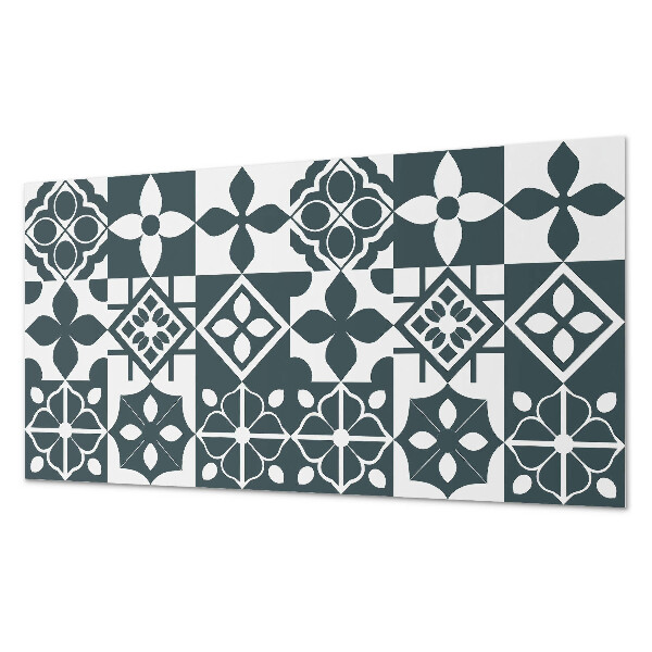 Panel na ścianę Wzory geometryczne w kafelkach