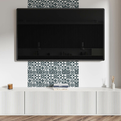 Panel na ścianę Wzory geometryczne w kafelkach