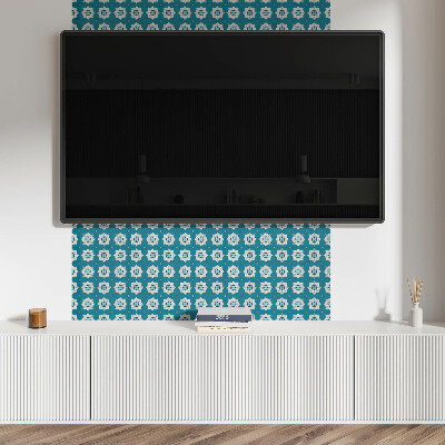 Panel na ścianę Geometryczny wzór kwiatowy