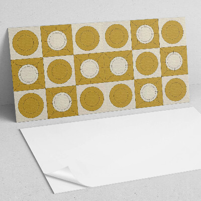 Panel pcv Geometryczny wzór z okręgami
