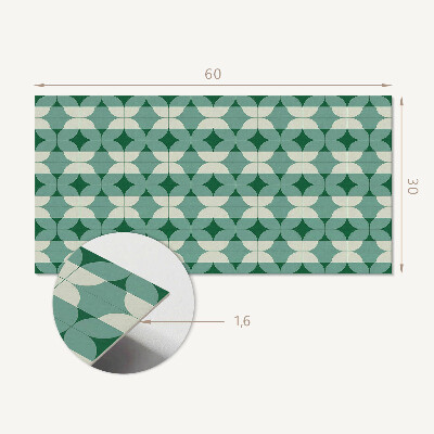 Panel pcv Geometria falistych kształtów