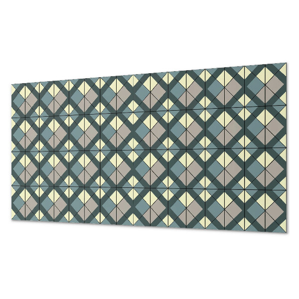 Panel na ścianę Geometryczny wzór w kratkę