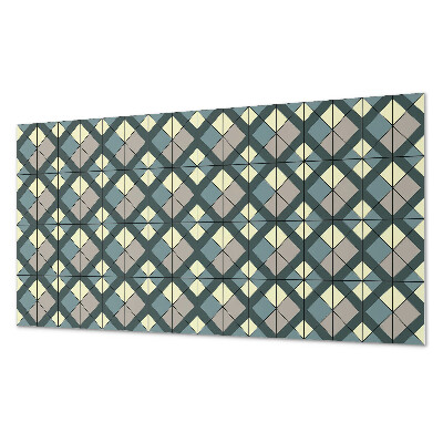 Panel na ścianę Geometryczny wzór w kratkę