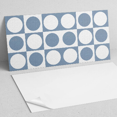 Panel pcv Geometryczne okręgi w siatce