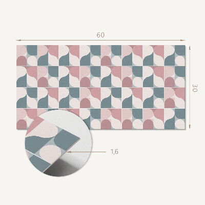 Okładzina ścienna Abstrakcyjny wzór geometryczny