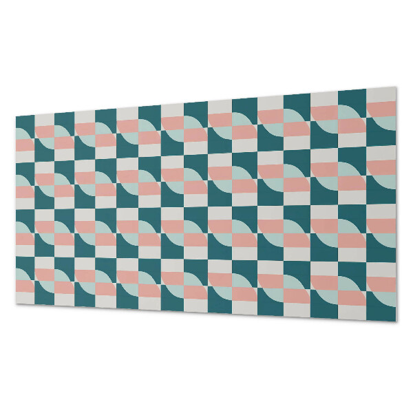 Panel pcv Geometryczny wzór w kratkę
