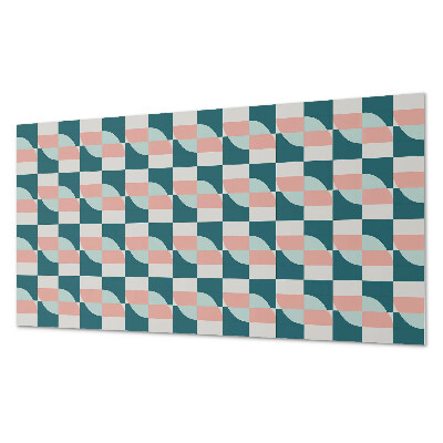 Panel pcv Geometryczny wzór w kratkę