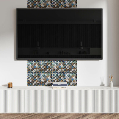 Panel na ścianę Wzory płytek ceramicznych