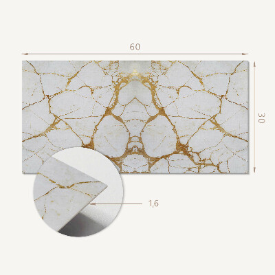 Panel na ścianę Elegancki marmur z żyłkami