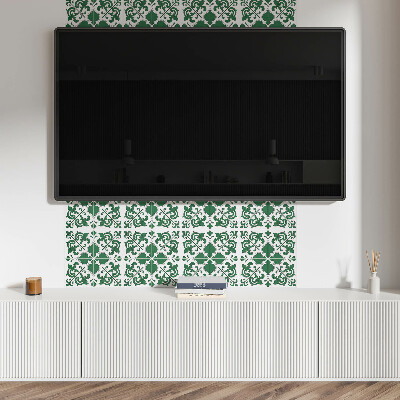Panel na ścianę Wzór roślinny z ornamentami