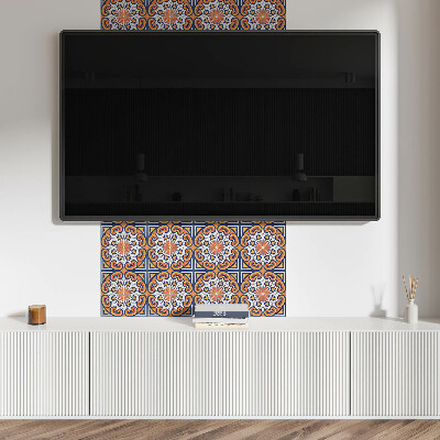 Panel pcv Kwiatowy wzór na tle