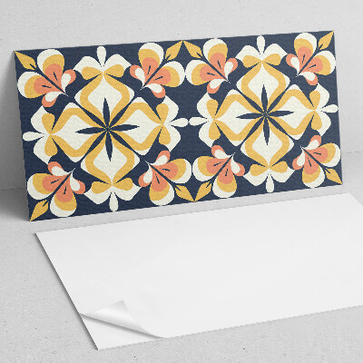 Panel na ścianę Geometryczny wzór kwiatowy