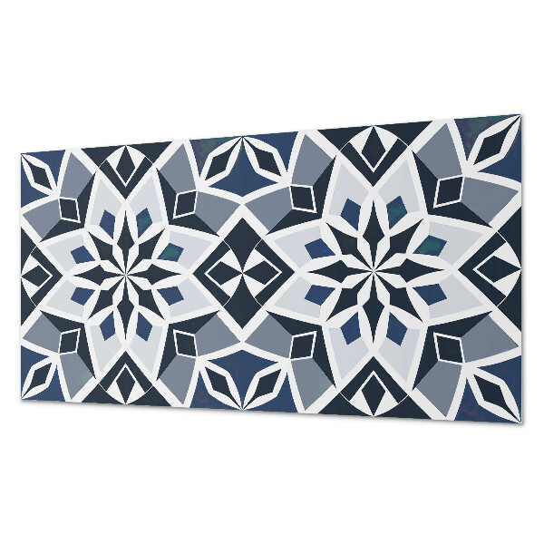 Panel na ścianę Geometryczny wzór kwiatowy