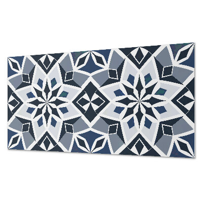 Panel na ścianę Geometryczny wzór kwiatowy