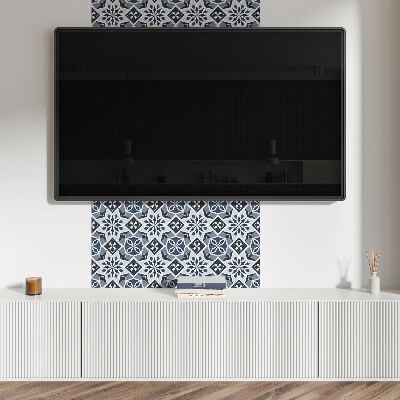 Panel na ścianę Geometryczny wzór kwiatowy