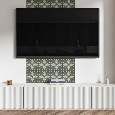 Panel pcv Wzór roślinny na płytkach