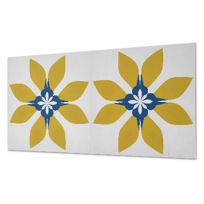 Panel pcv Kwiatowy wzór z liśćmi