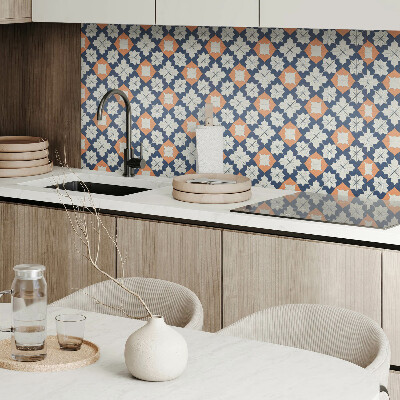 Panel na ścianę Geometryczny wzór kwiatowy