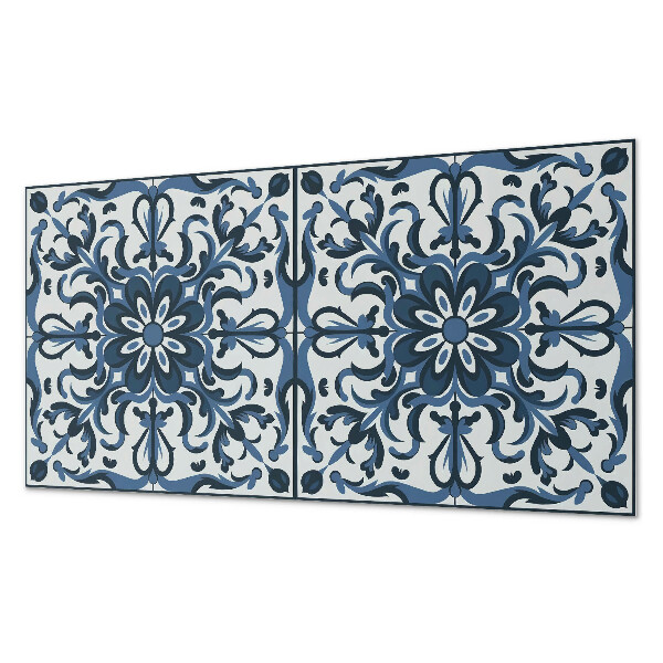 Panel na ścianę Kwiatowy wzór z ornamentami