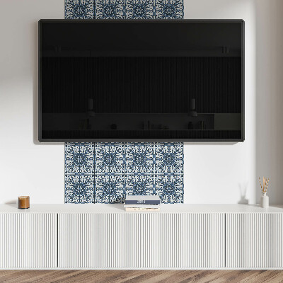 Panel na ścianę Kwiatowy wzór z ornamentami
