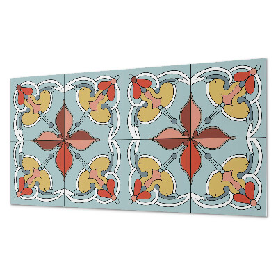Panel na ścianę Wzór kwiatowy z detalami