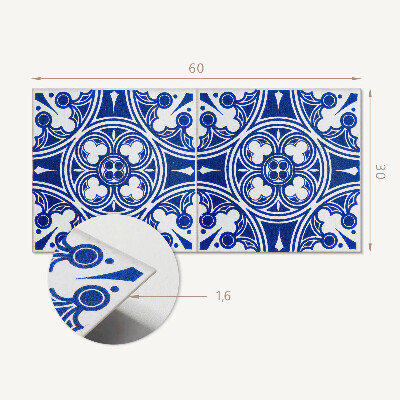Panel pcv Wzór z geometrycznymi motywami