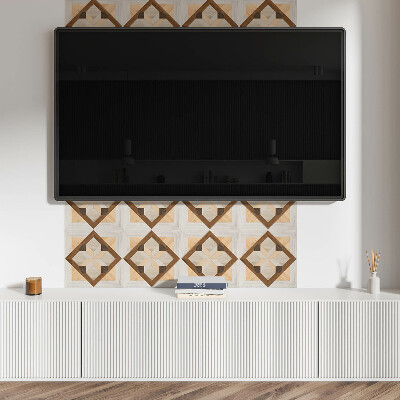 Panel pcv Wzór geometryczny w kwadracie