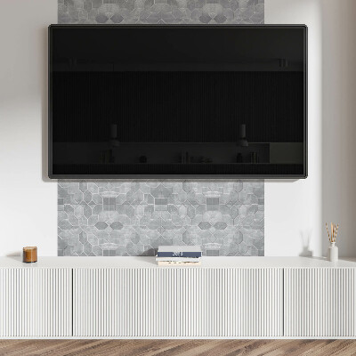 Panel pcv Wzór heksagonalny w mozaice
