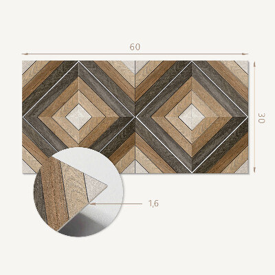 Panel pcv Wzór geometryczny w romby