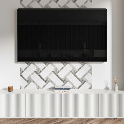 Panel na ścianę Wzór geometryczny z liniami