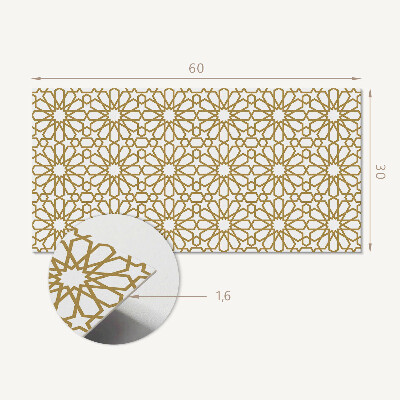 Panel na ścianę Geometryczny wzór z gwiazdami