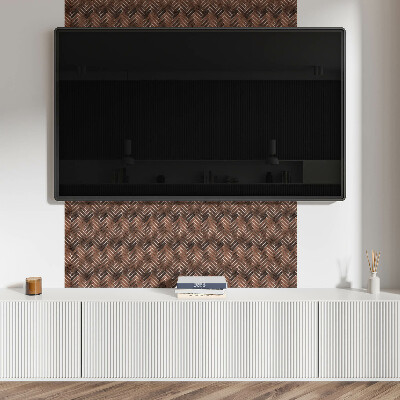 Panel pcv Wzór jodełkowy drewna