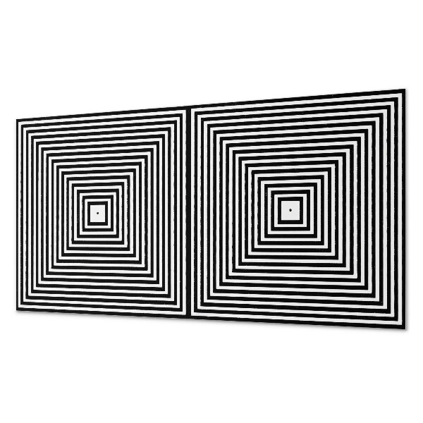 Panel na ścianę Koncentryczne linie w kwadratach