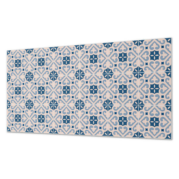 Panel pcv Wzór z ornamentami na płytkach