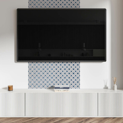 Panel pcv Wzór z ornamentami na płytkach