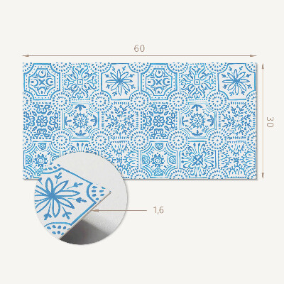 Panel na ścianę Wzory ceramiczne w kratkę
