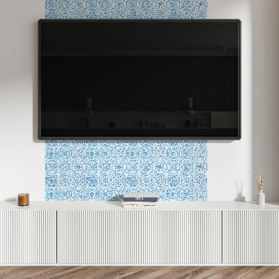 Panel na ścianę Wzory ceramiczne w kratkę