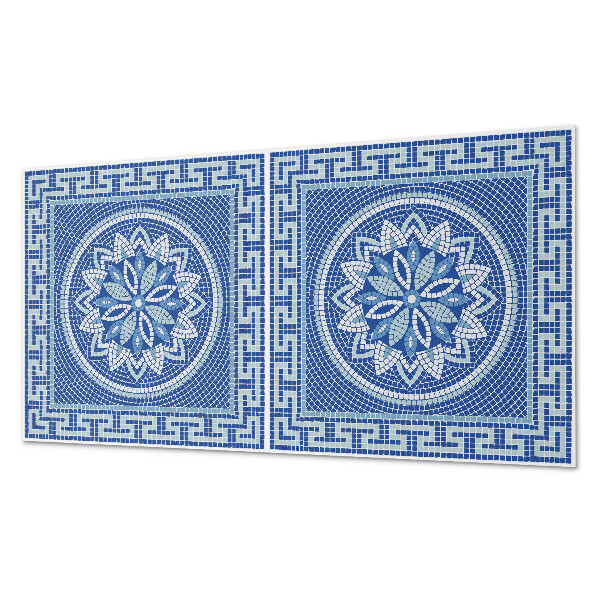 Panel pcv Mosaic floral pattern design