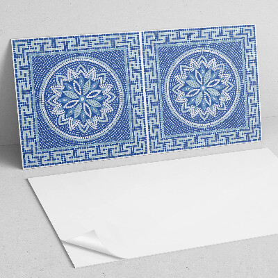 Panel pcv Mosaic floral pattern design