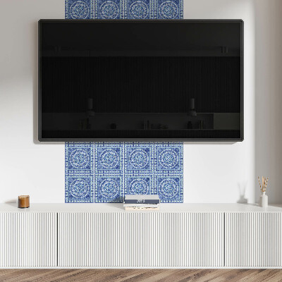 Panel pcv Mosaic floral pattern design