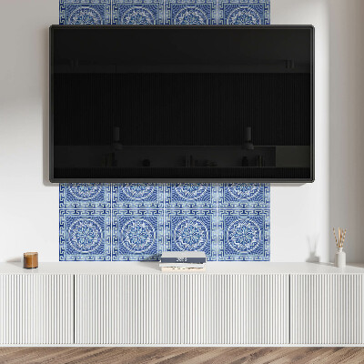 Panel pcv Mosaic floral pattern design