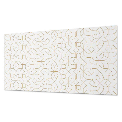 Panel pcv Geometryczny wzór kwiatowy