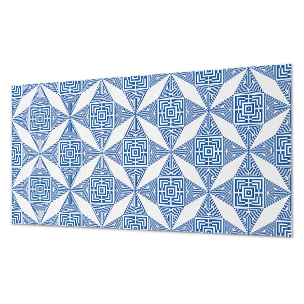 Panel na ścianę Geometryczny wzór w siatkę